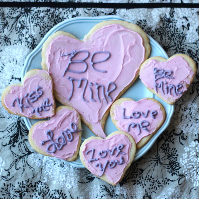 Valentine's Day Butter Cookies