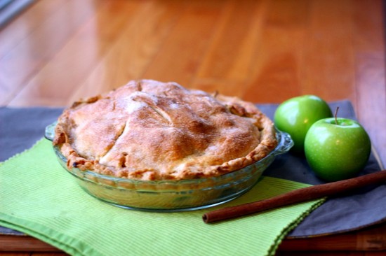 Apple Pie with Homemade Pie Crust