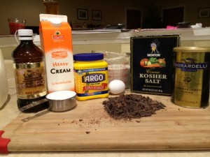 chocolate pudding ingredients