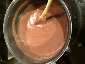 Chocolate pudding