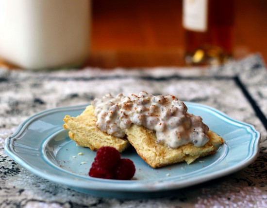 Sausage Gravy And Biscuits