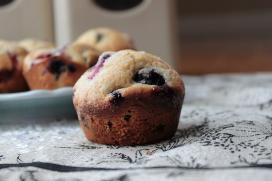 mixed berry muffins