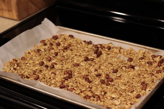 Homemade Vanilla Almond Granola