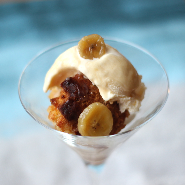 Bananas Foster Bread Pudding