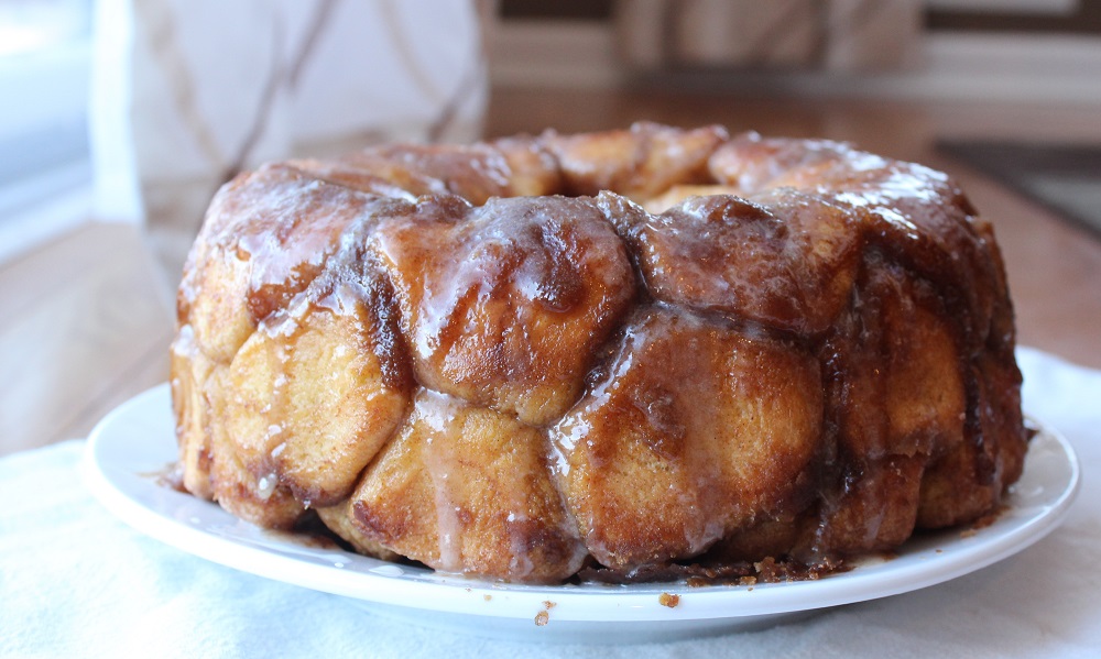 Cinnamon sugar pull apart monkey bread