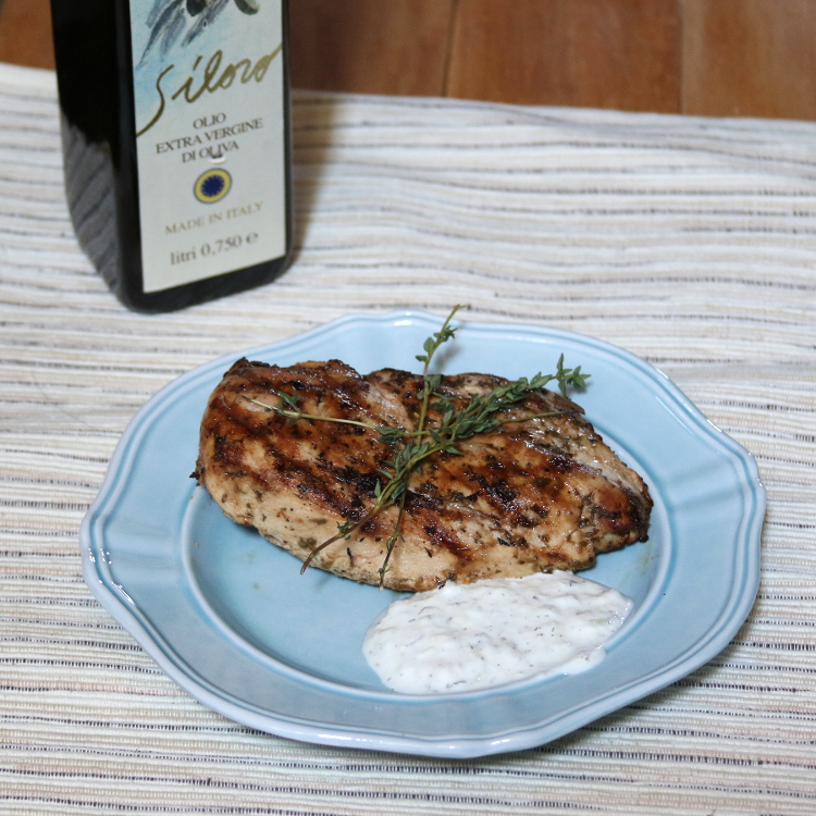 Grilled Greek Chicken 