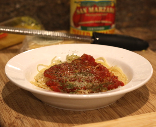 San Marzano tomato sauce